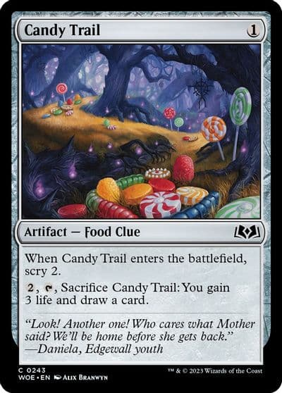 Candy Trail Wilds of Eldraine Magic card