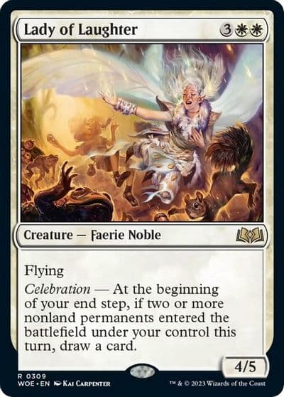 Lady of Laughter Wilds of Eldraine Magic card