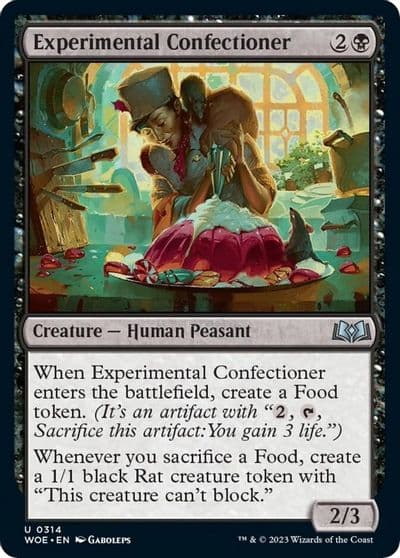 Experimental Confectioner Wilds of Eldraine Magic card
