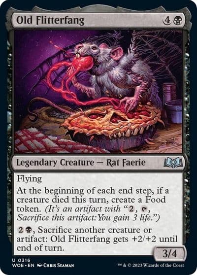 Old Flitterfang Wilds of Eldraine Magic card