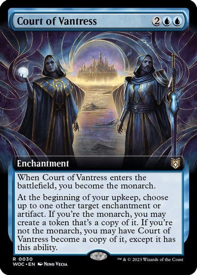 Court of Vantress Extended Art Commander: Wilds of Eldraine Magic card