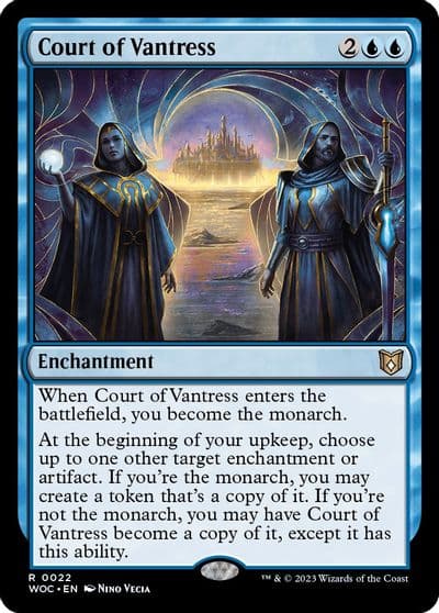 Court of Vantress Commander: Wilds of Eldraine Magic card