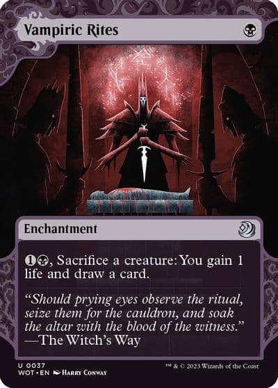 Vampiric Rites Wilds of Eldraine: Enchanting Tales Magic card
