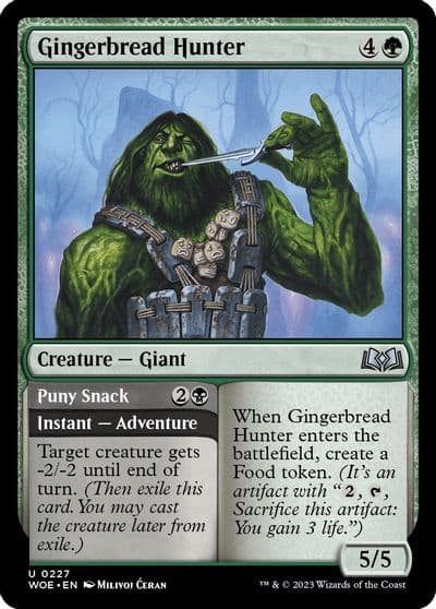 Gingerbread Hunter Wilds of Eldraine Magic card