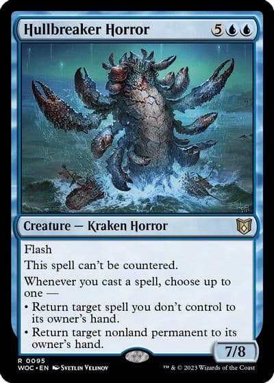 Hullbreaker Horror Commander: Wilds of Eldraine Magic card