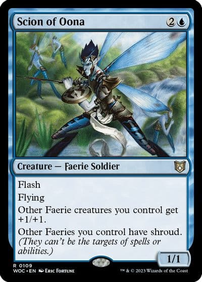 Scion of Oona Commander: Wilds of Eldraine Magic card
