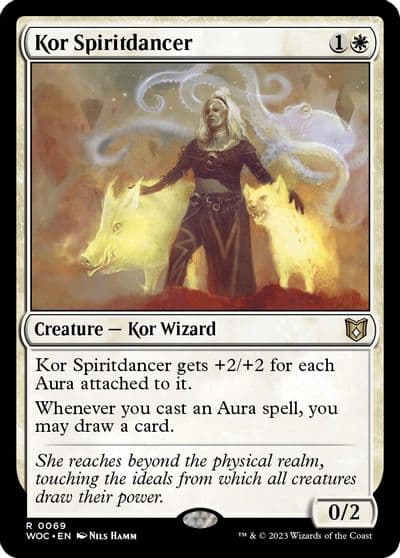 Kor Spiritdancer Commander: Wilds of Eldraine Magic card