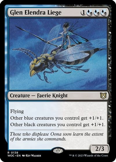 Glen Elendra Liege Commander: Wilds of Eldraine Magic card