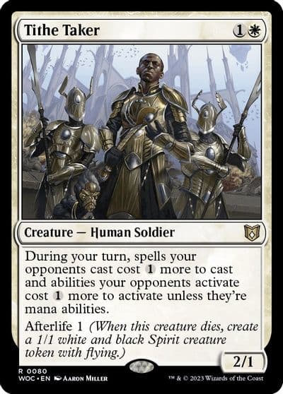 Tithe Taker Commander: Wilds of Eldraine Magic card