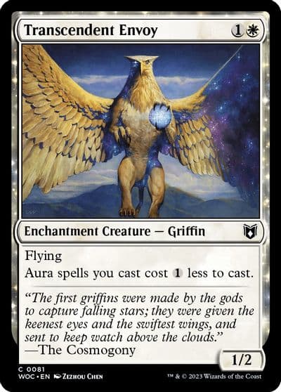 Transcendent Envoy Commander: Wilds of Eldraine Magic card