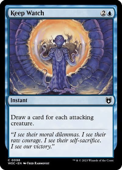Keep Watch Commander: Wilds of Eldraine Magic card