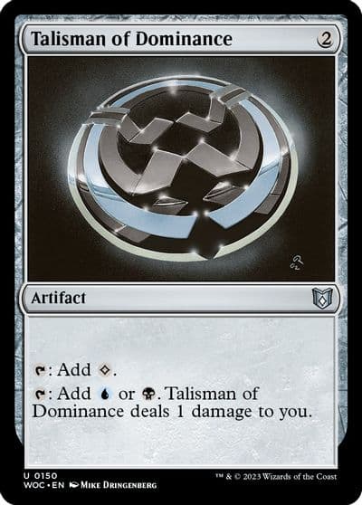 Talisman of Dominance Commander: Wilds of Eldraine Magic card