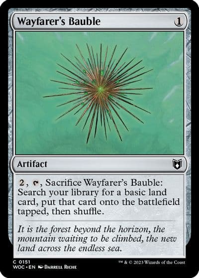 Wayfarers Bauble Commander: Wilds of Eldraine Magic card