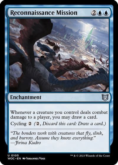 Reconnaissance Mission Commander: Wilds of Eldraine Magic card