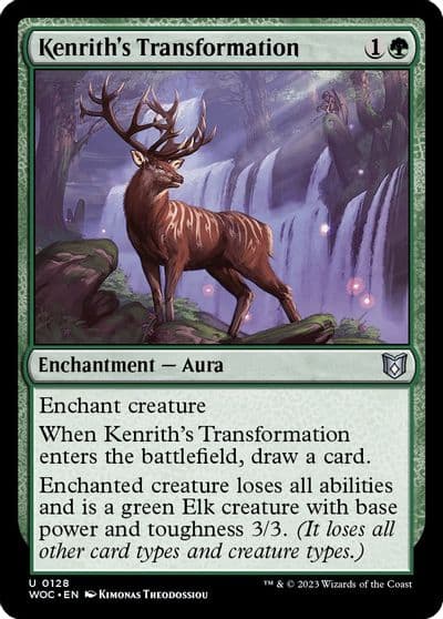 Kenriths Transformation Commander: Wilds of Eldraine Magic card