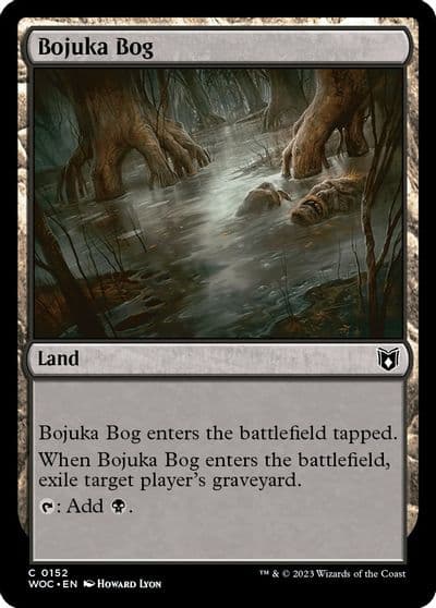 Bojuka Bog Commander: Wilds of Eldraine Magic card
