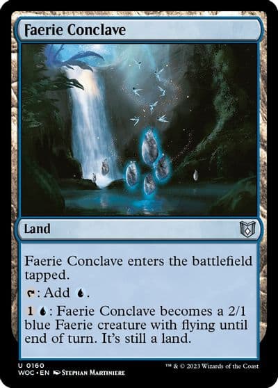 Faerie Conclave Commander: Wilds of Eldraine Magic card