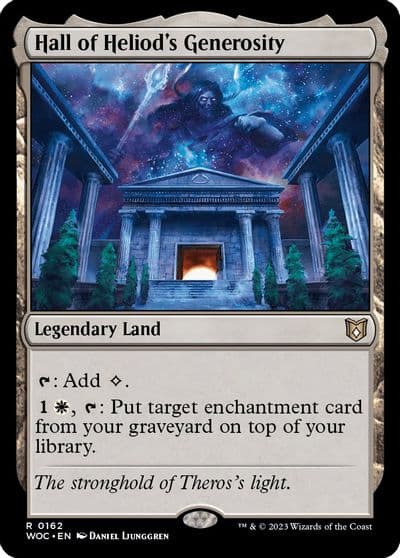 Hall of Heliods Generosity Commander: Wilds of Eldraine Magic card