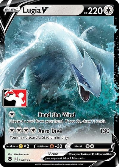 Lugia V Prize Pack Series Cards Pokemon card