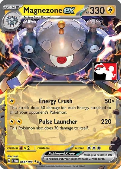 Magnezone ex Prize Pack Series Cards Pokemon card