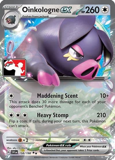Oinkologne ex Prize Pack Series Cards Pokemon card