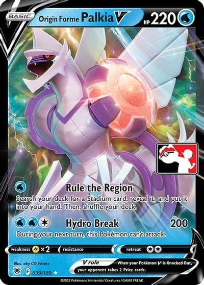 Origin Forme Palkia V Prize Pack Series Cards Pokemon card