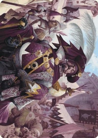 Discerning Financier Art Card Art Series: Wilds of Eldraine Magic card