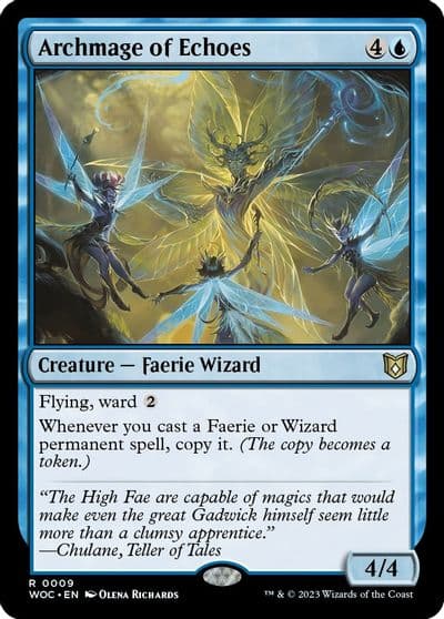 Archmage of Echoes Commander: Wilds of Eldraine Magic card