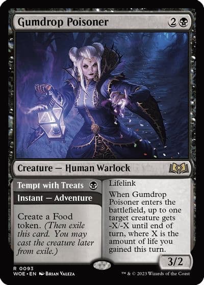 Gumdrop Poisoner Wilds of Eldraine Magic card