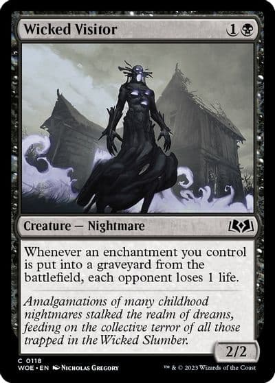 Wicked Visitor Wilds of Eldraine Magic card