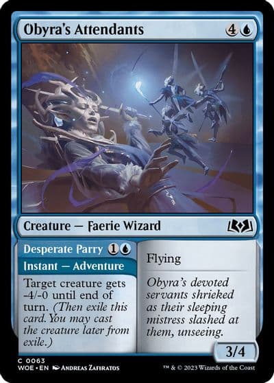 Obyras Attendants Wilds of Eldraine Magic card