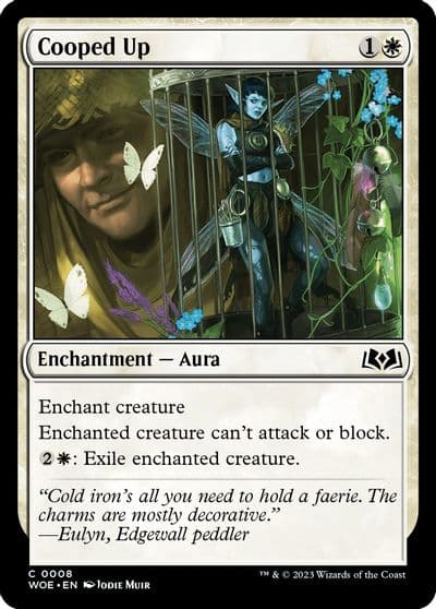 Cooped Up Wilds of Eldraine Magic card