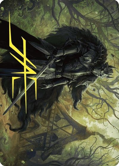Agathas Champion Art Card Gold Stamped Signature Art Series: Wilds of Eldraine Magic card