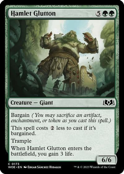 Hamlet Glutton Wilds of Eldraine Magic card