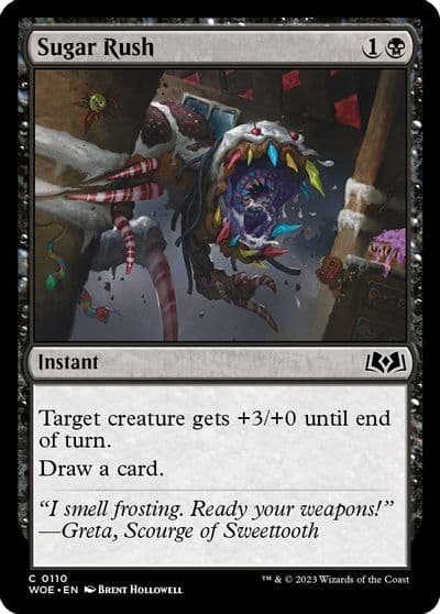 Sugar Rush Wilds of Eldraine Magic card