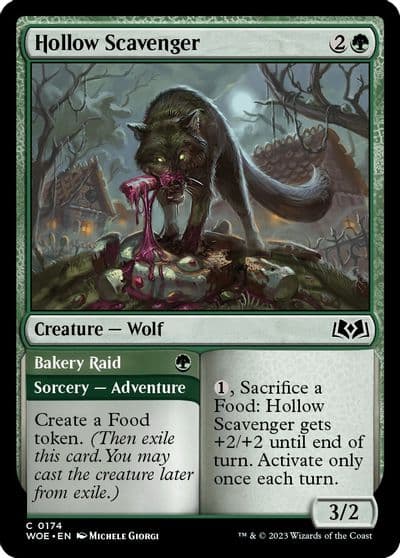 Hollow Scavenger Wilds of Eldraine Magic card