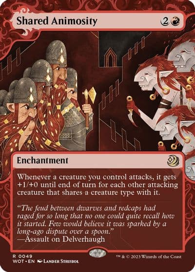 Shared Animosity Wilds of Eldraine: Enchanting Tales Magic card