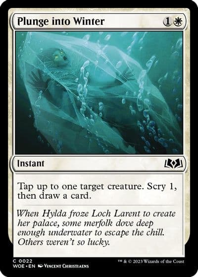Plunge into Winter Wilds of Eldraine Magic card