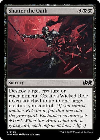 Shatter the Oath Wilds of Eldraine Magic card
