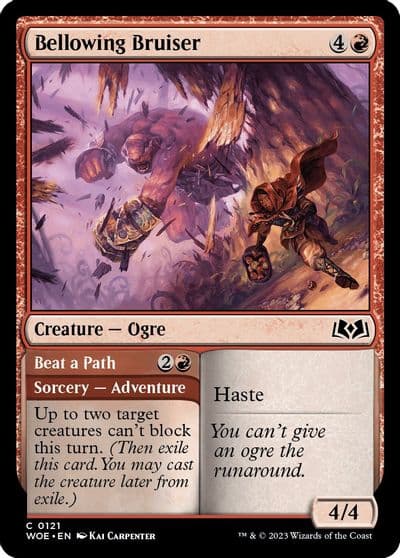 Bellowing Bruiser Wilds of Eldraine Magic card