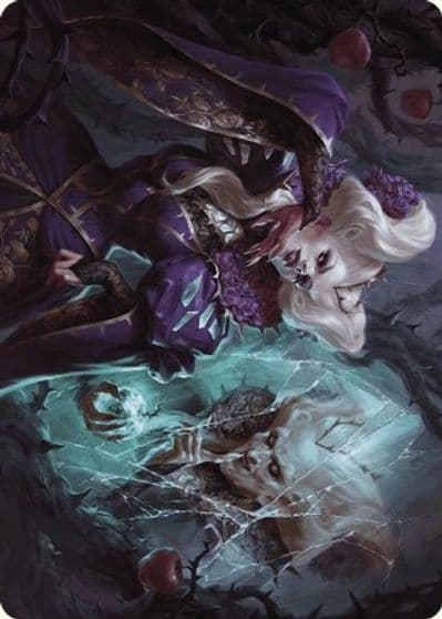 Conceited Witch Art Card Art Series: Wilds of Eldraine Magic card