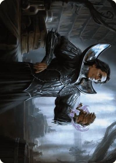 Spiteful Hexmage Art Card Art Series: Wilds of Eldraine Magic card