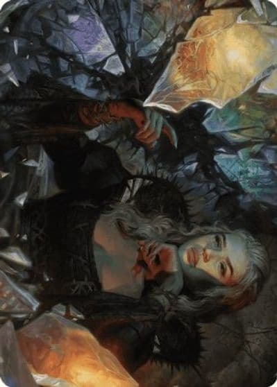 Prophetic Prism Art Card Art Series: Wilds of Eldraine Magic card