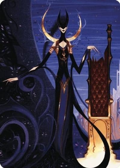 Ashiok Wicked Manipulator Art Card 57 81 Art Series: Wilds of Eldraine Magic card