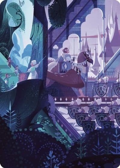 As Foretold Art Card Art Series: Wilds of Eldraine Magic card