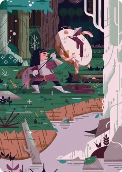 Stab Wound Art Card Art Series: Wilds of Eldraine Magic card