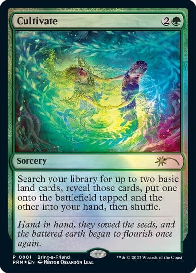 Cultivate Bring a Friend Promo Unique and Miscellaneous Promos Magic card