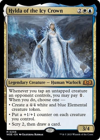 Hylda of the Icy Crown Promo Pack: Wilds of Eldraine Magic card