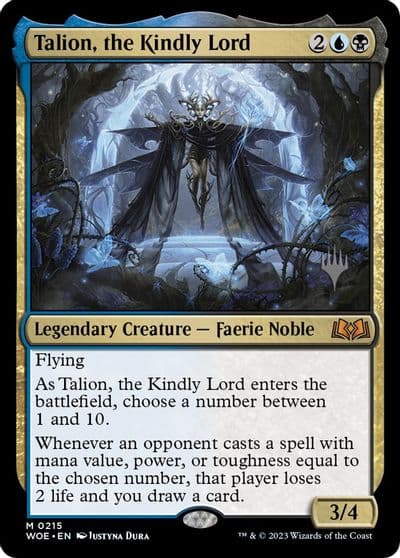 Talion the Kindly Lord Promo Pack: Wilds of Eldraine Magic card