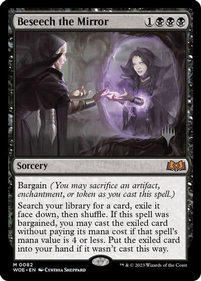 Beseech the Mirror Promo Pack: Wilds of Eldraine Magic card